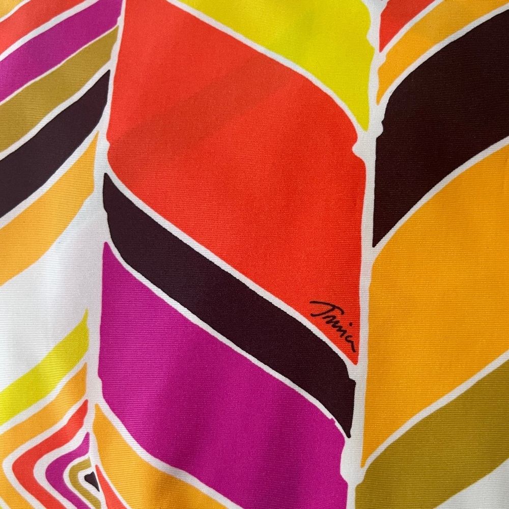 Trina Turk top/swim cover